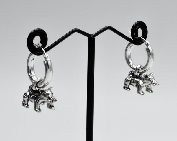 Small Tlalchichi Dogs Earrings